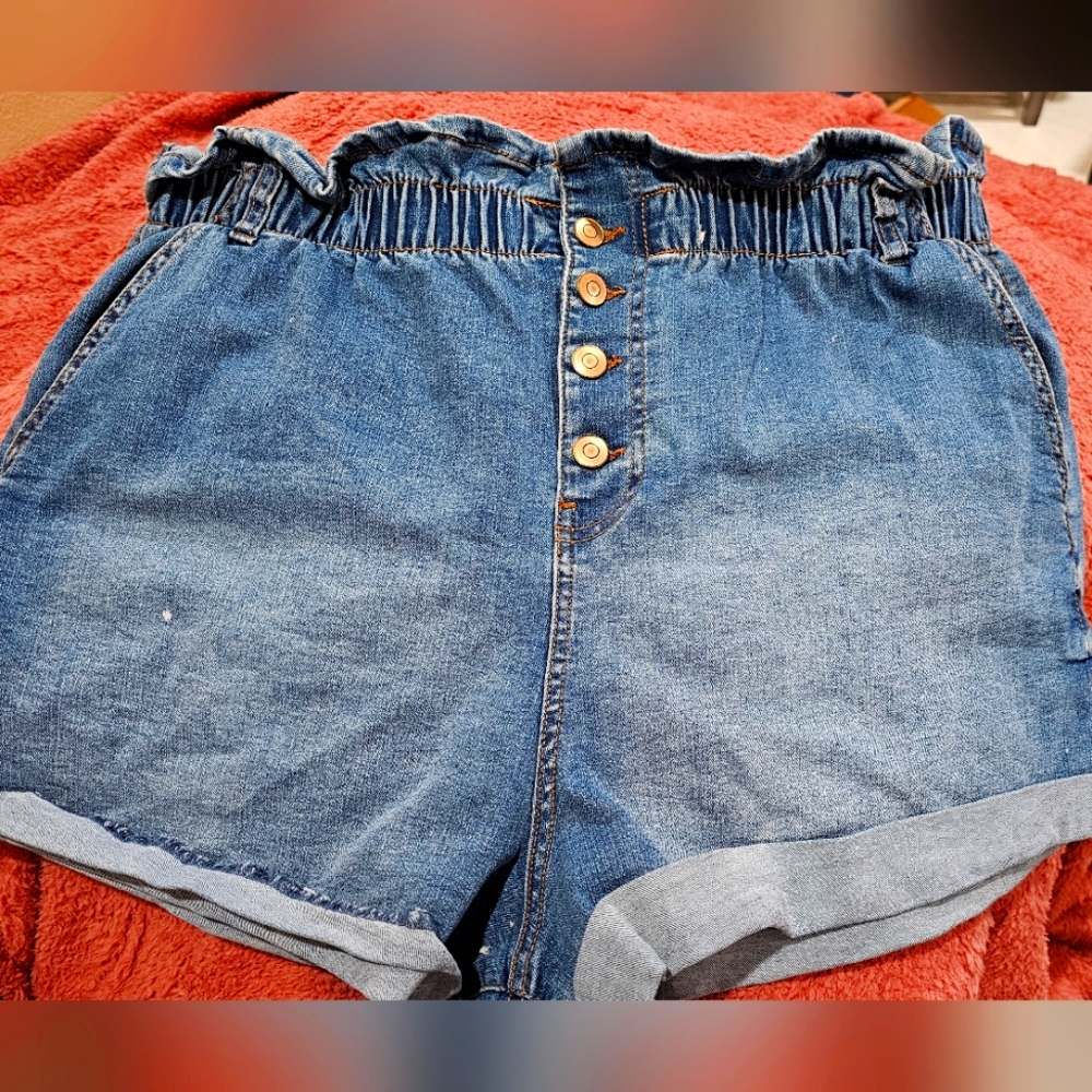 Denim Blue Women's Shorts